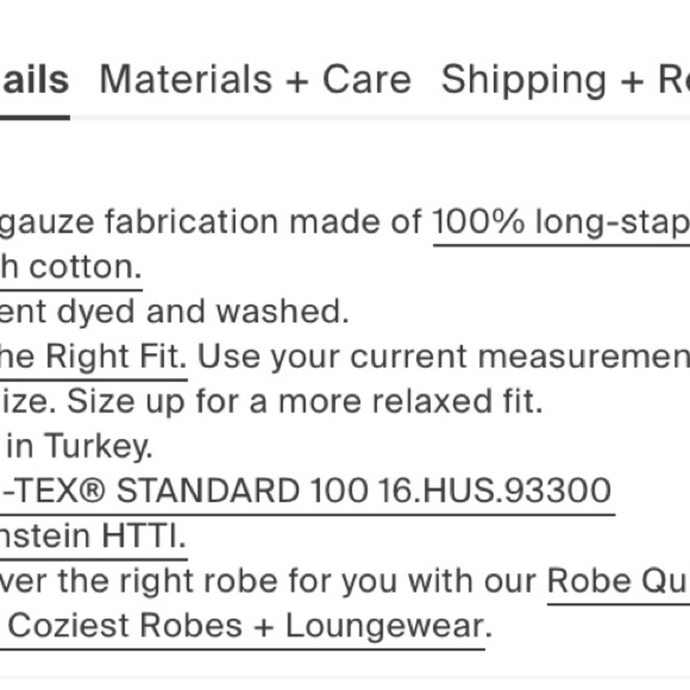 Parachute XL Cloud Cotton Robe (Java) - Picture 8 of 9